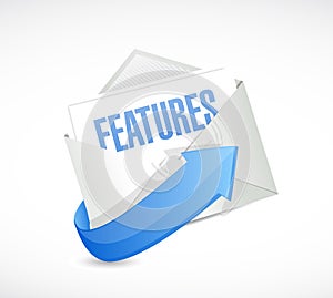 features email illustration design