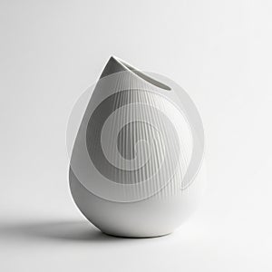 Features a textured surface with vertical ribbing, creating a