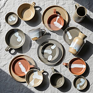 Featuring a rustic design with a combination of earthy tones