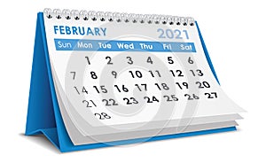 February 2021 Calendar