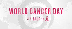 February 4 is world day when all people unite against the cancer