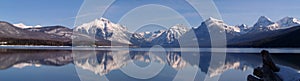 February Lake McDonald Panorama