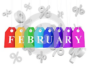 February sales low prices