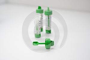 Stool sample collection kit for parasite analysis