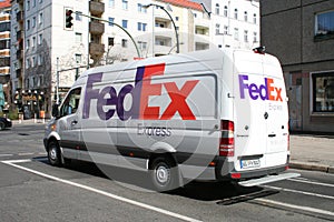 Fed Ex Van