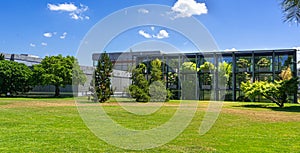 Federal Constitutional Court Bundesverfassungsgericht in Karlsruhe. Germany, Baden WÃ¼rttemberg, Europe