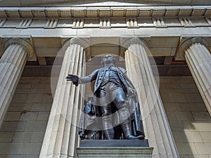 Federal Hall National Memorial at Wall Street