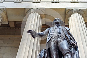 Federal Hall National Memorial at Wall Street