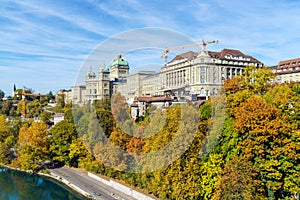 The Federal Palace 1902 or Parliament Building, Bern, Switzer