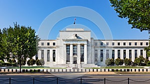 Federal reserve building, the headquater of Federal reserve bank.