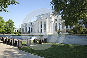 Federal Reserve building in Washington, DC