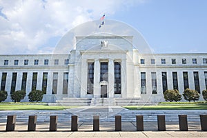 Federal Reserve building in Washington, DC