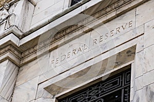 Federal Reserve Building in Washington DC photo