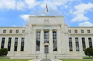 Federal Reserve Building in Washington DC, USA