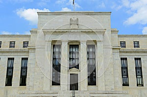 Federal Reserve Building in Washington DC, USA