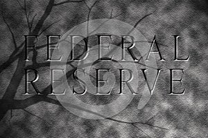 Federal reserve in granite stone