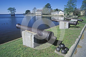 Federal style cannons photo