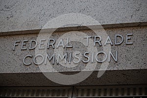 Federal Trade Commission Building Sign Detail