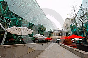 Federation Square alfresco dining