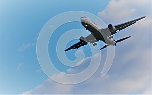 Fedex Boeing 767 approaching Tampa Airport