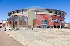 FedEx Forum in Downtown Memphis, TN