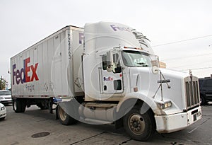 FedEx truck
