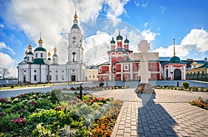 Fedorovsky and Smolensky churches in the Epiphany monastery in Uglich