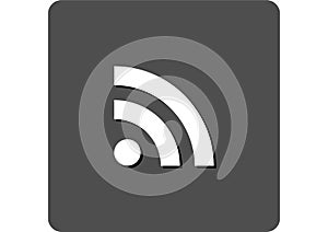 Feed RSS Social Media Logo