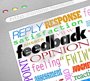 Feedback Online Survey Answers Opinions photo