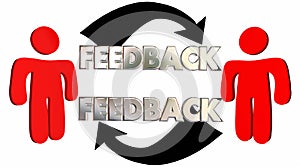 Feedback People Talking Sharing Opinions Comments