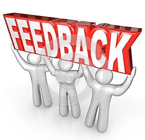 Feedback People Team Lift Word Customer Support Service