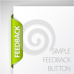 Feedback sticker