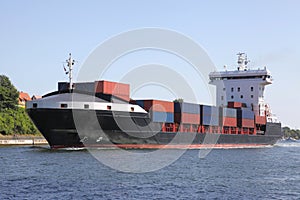 Feedership on Kiel Canal