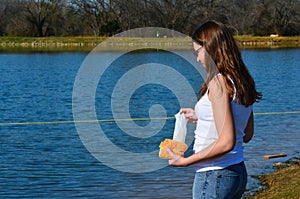 Feeding the Ducks