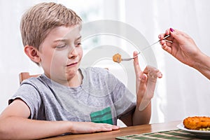 Feeding a picky eater photo