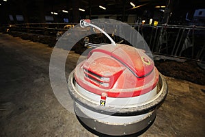 Feeding robot in a cowshed