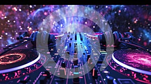 Feel the energy of the universe pulsing through the intergalactic DJs set as they spin their galactic tunes on