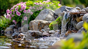 Feel a sense of inner peace and harmony as you allow the soothing sounds of a babbling brook to lull you into a deep