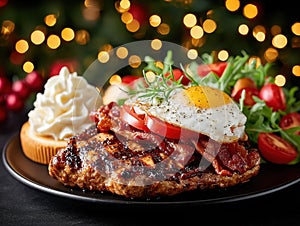 feeling of Christmas overeat