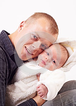 Sensazione Contento neonato un bambino 