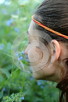 Feeling the wildflowers