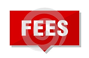 Fees price tag