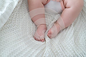 Feet of a Five Months Old Baby Girls