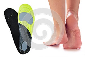 Feet and orthopedic insoles