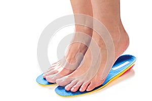 Feet and orthopedic insoles