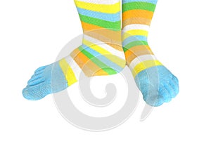 Feet and socks