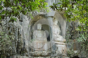 Feilai Feng Buddhists Caves Hangzhou