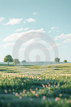 Feld under a cloudy sky.