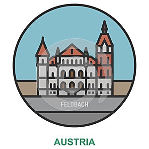 Feldbach. Cities and towns in Austria