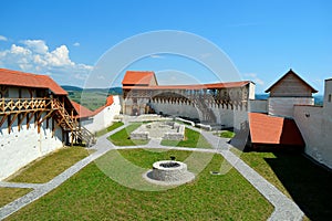 Feldioara fortress was built 900 years ago by the teutonic knights in the village Feldioara, Marienburg, Romania